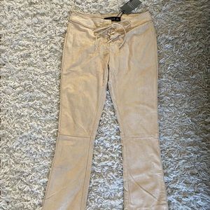Lioness Faux Suede Pants